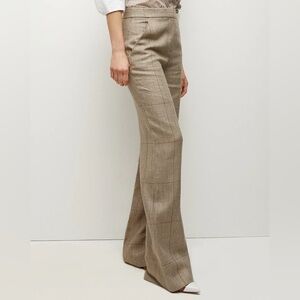 Veronica Beard Tan Wide Leg Pants